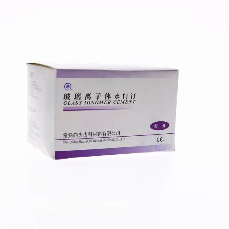 Dentistry Glass Ionomer Cement Regular Type 20g+15ml Set Fillings Permanent Restoration Compressive Strength Repair Primary