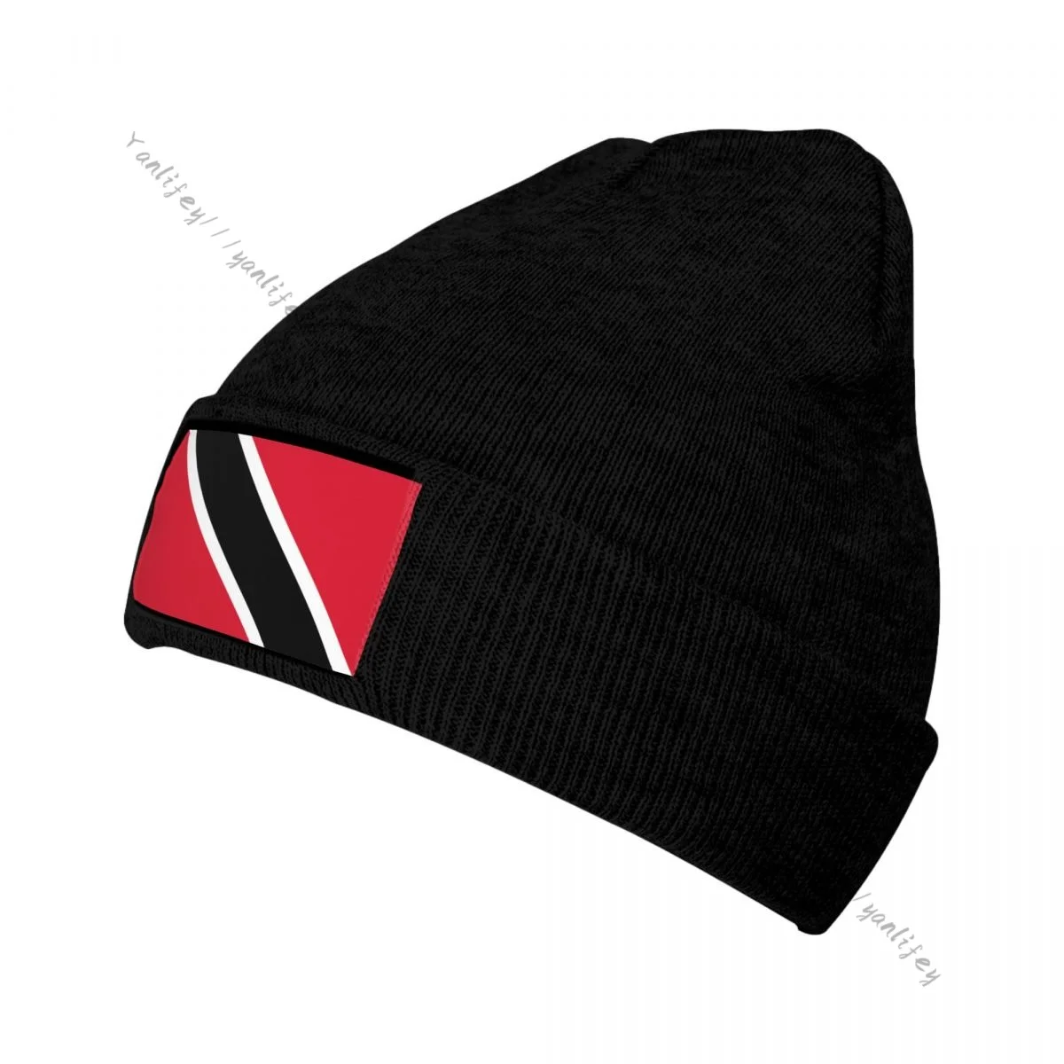 Winter Knitted Hat Flag Of Trinidad And Tobago Beanie Cap For Men Women Soft Warm Bonnet