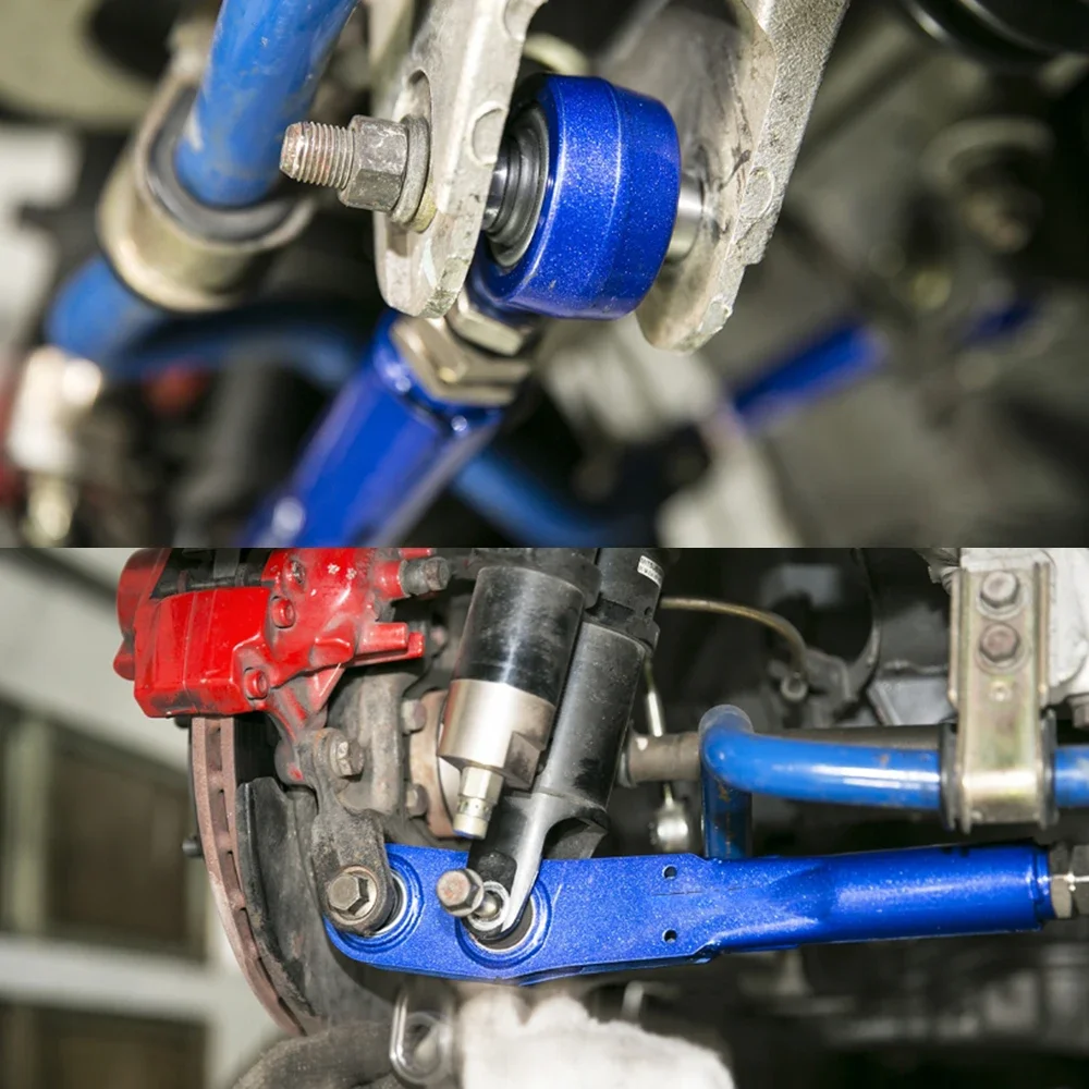 Performance Aluminum Rear Lower Control Arms - Pillow Ball Joints for Mitsubishi Evo 8/9 (2003-2007)