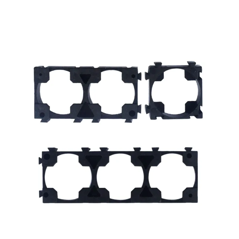 50PCS Plastic 1 2 3 Cell 18650 Battery Holder Bracket Cylindrical Batteries Pack fixture Anti Vibration Case Storage Box For DIY