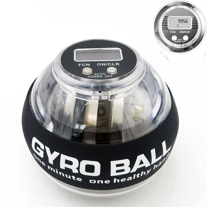 Auto Counter Gyro Ball Wrist Power led Gyro Ball Wrist Power Ball for Forearm Gyro Wrist Exerciser Strengthen Arm gym workout