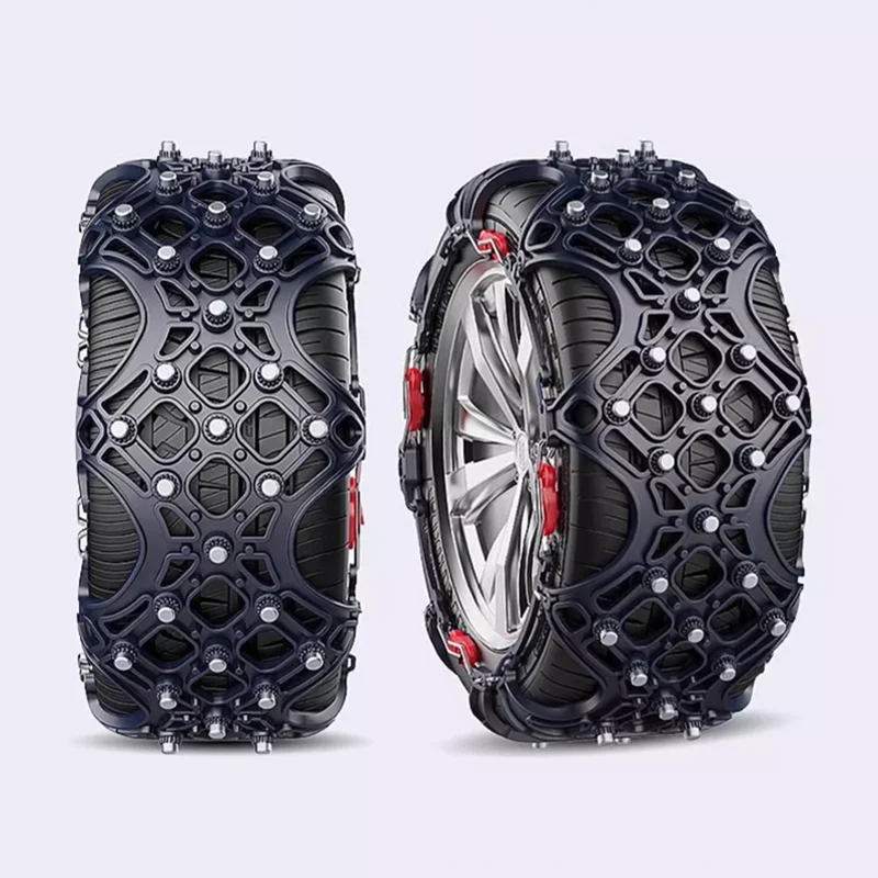 Full Wrap Bull Tendon Tire Chains Anti-Skid for Wrangler SUV 165-275 Car Tires