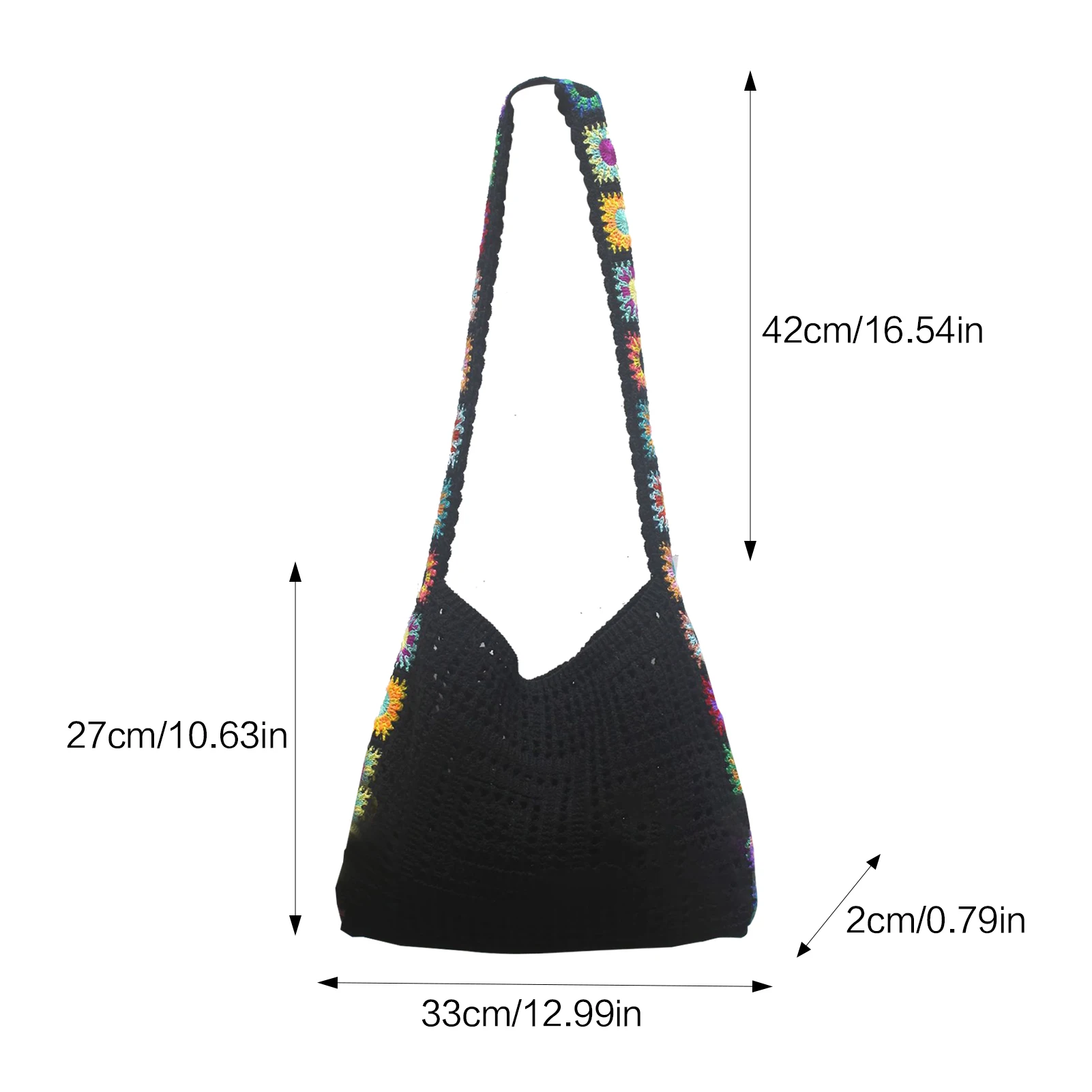 Bolso de mano de playa de malla de ganchillo, bolsos de hombro estéticos, bolso cruzado Simple, regalos de primavera y verano para niñas y mujeres