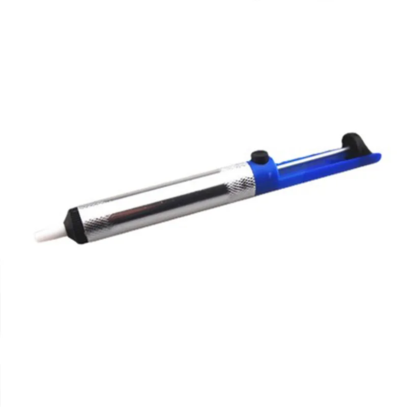 Arma de sucção da bomba desoldering do metal de alumínio, dispositivo forte da sução para remover o ferro de solda do vácuo desolder, ferramenta de solda da mão