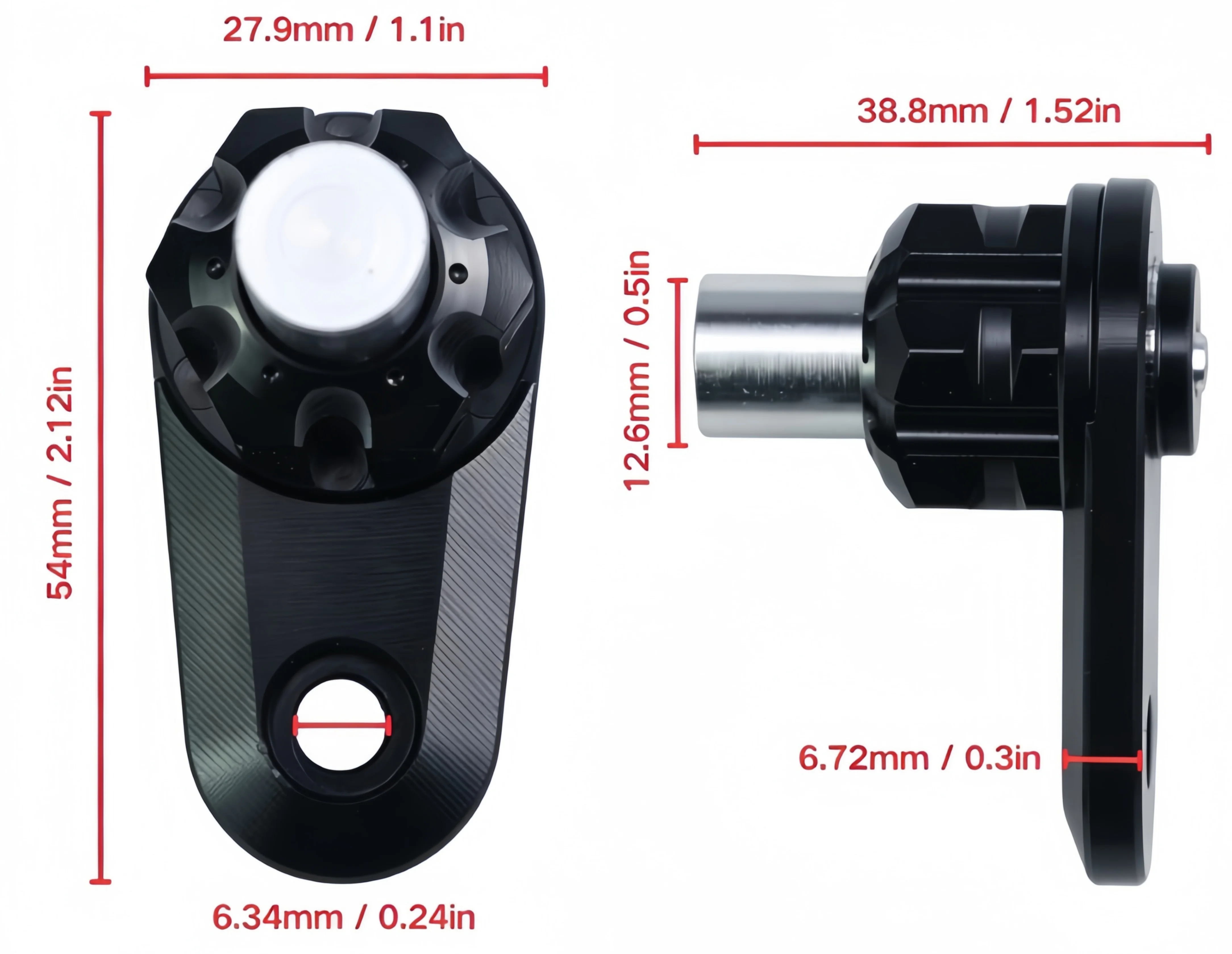 Universal CNC Motorcycle Brake Lever Parking Lock Multiple Colors For Kawasaki Honda Yamaha NMAX 155 125