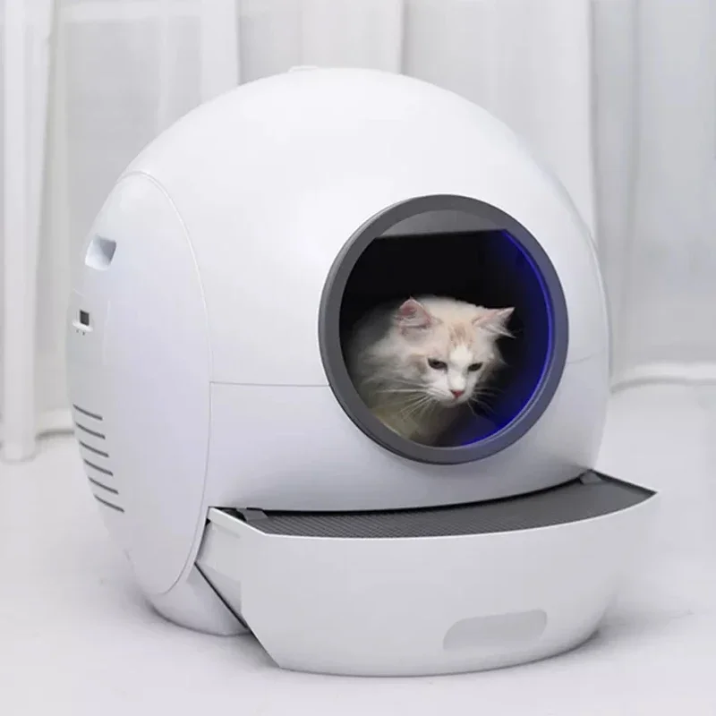 

Luxury Cat Box Wifi Remote Control Cat Box Automatic Toilet for Cats