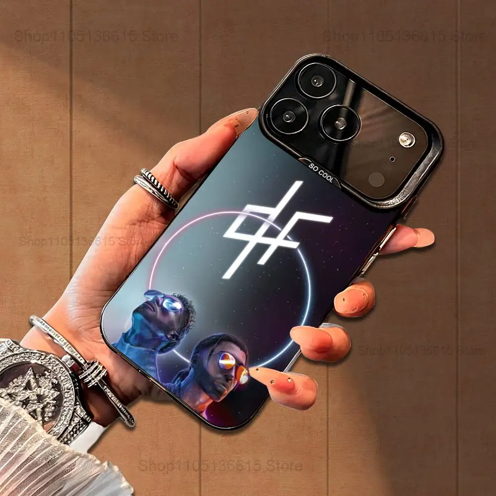 حافظة هاتف رائعة من مغني الراب P-PNL Q-QLF لهاتف iPhone 16,15,14,17,13,12,11,Mini,Pro,SE,XS,MAX,Air,Black غطاء سيليكون غير لامع #4