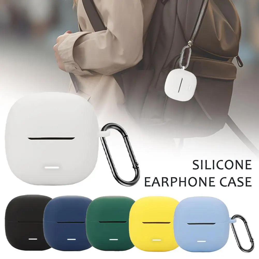 Silicone Shockproof Cover Fit for redmi Buds 6 Lite Earphone Waterproof Earphone Protect Headphone Protect Non-slip Sl W8k1