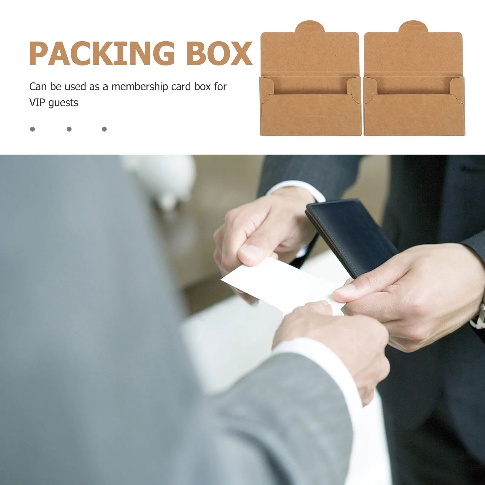 30Pcs Card Holder Boxes Business Card Holder Organizer Desktop Storage Box for Small Sundries Office Supplies Fine Workmanship