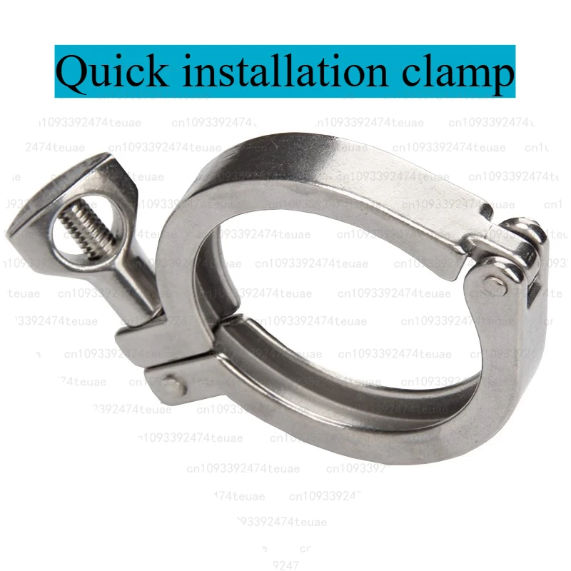 

Quick Release Clamp 304 Stainless Steel Connector Clamp Pipe Clamp Heavy Duty