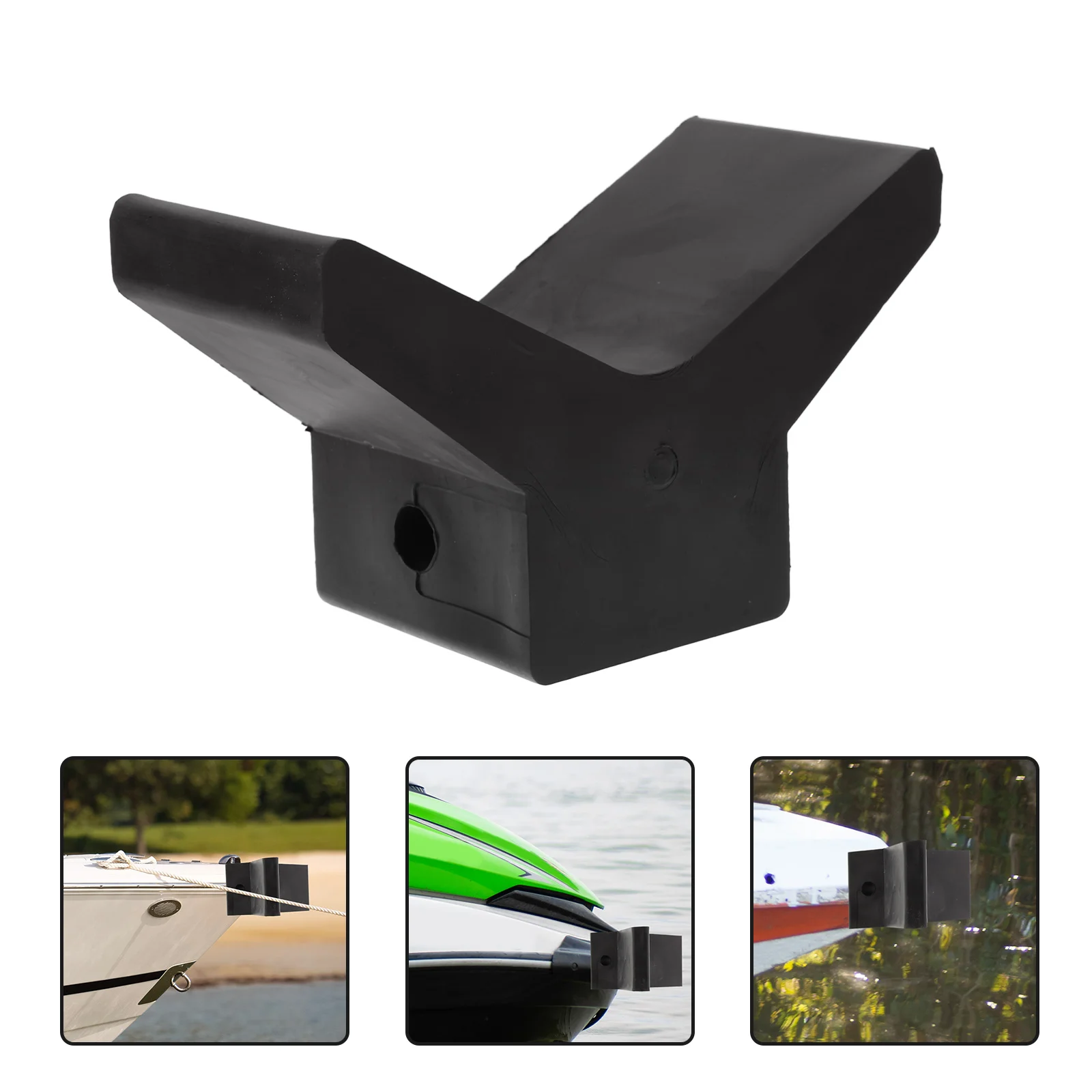 

Heavy Duty Rubber Trailer Bow Stop Bracket Replacement Support Bumper For Sailboat Fishing Ski Boat V-Shaped Marine Parts
