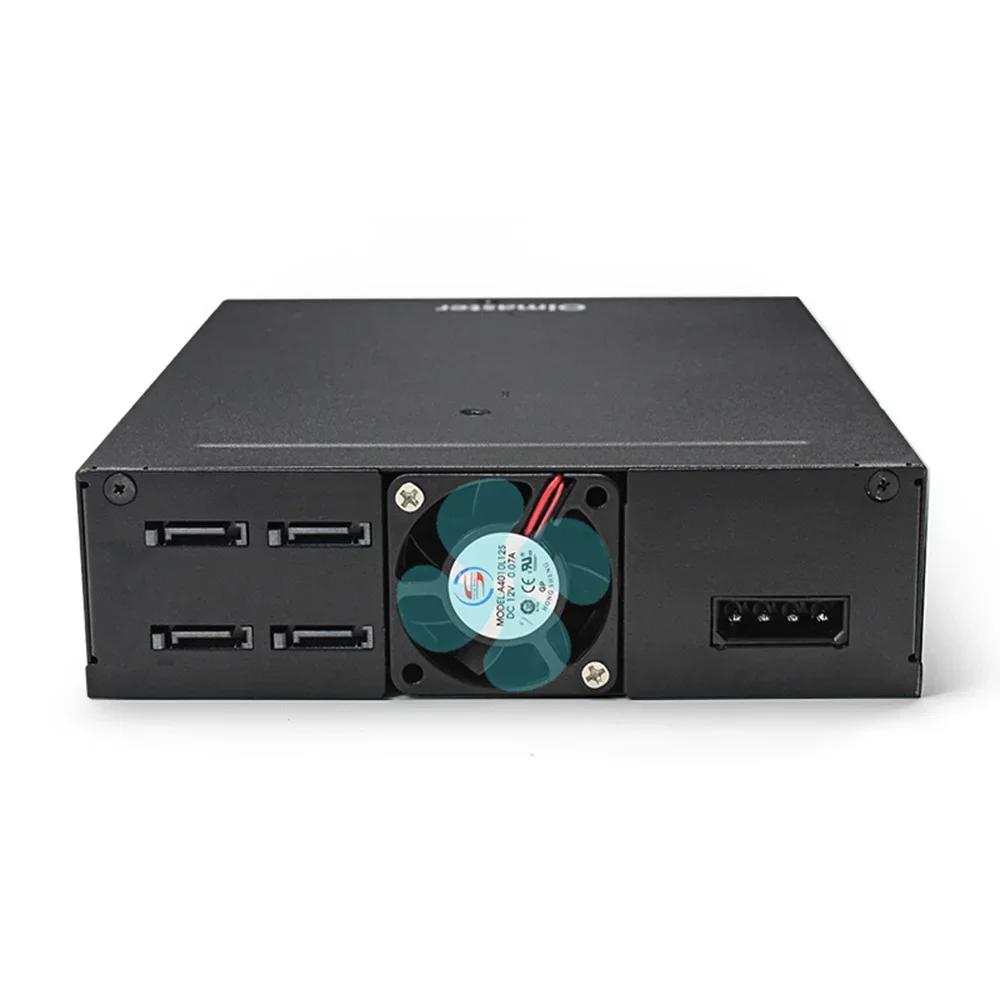 4/6 Bay 2,5 Zoll SATA HDD SSD Hot-Swap Mobile Rack Festplattengehäuse für PC 5,25 Zoll optisches Laufwerksgestell Internes Speicherfach – Detail 13