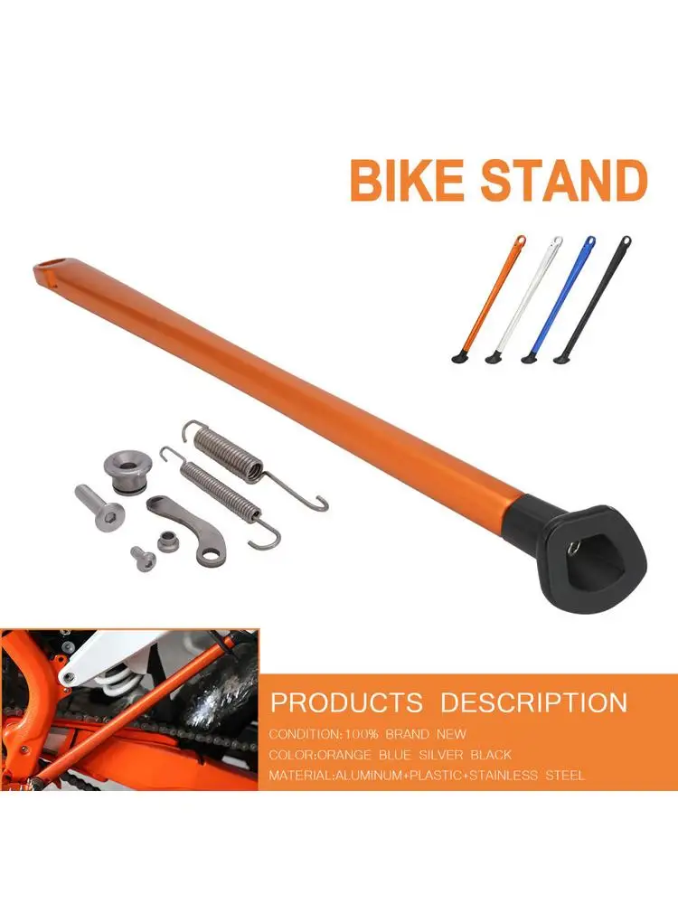 AliExpress JFGRACING Motorcycles Kickstand Stand Spring Kit Side Support Stand Aluminium Alloy For Husqvarna FE TX 350 450 For KTM EXC EXCF Dirt Bike