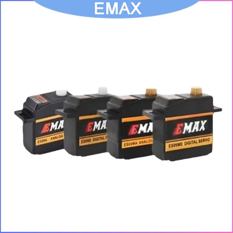 

Новые сервоприводы EMAX ES09A/ES09D/ES09MA/ES09MD 2025 года, двухподшипниковые, с определенной подвеской рулей для радиоуправляемого вертолета Trex 450, 4 шт./лот