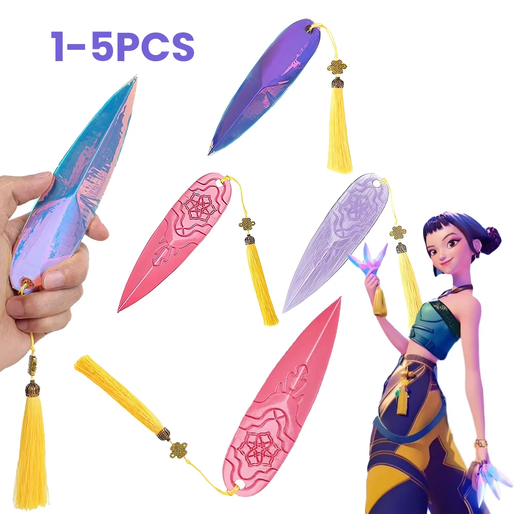 

1/3/5Pcs Kpop Demon Hunter of KPop Zoey Cosplay Dart 2025 Cartoon Disfraz Costume Accessories Women Halloween Props Gifts
