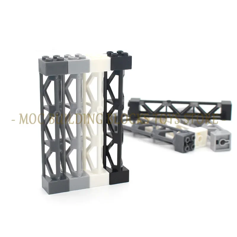 

MOC Parts 95347 Building Blocks Brick Support 2x2x10 Girder Triangular Vertical Industrial Architecture Frame Accessories Toys