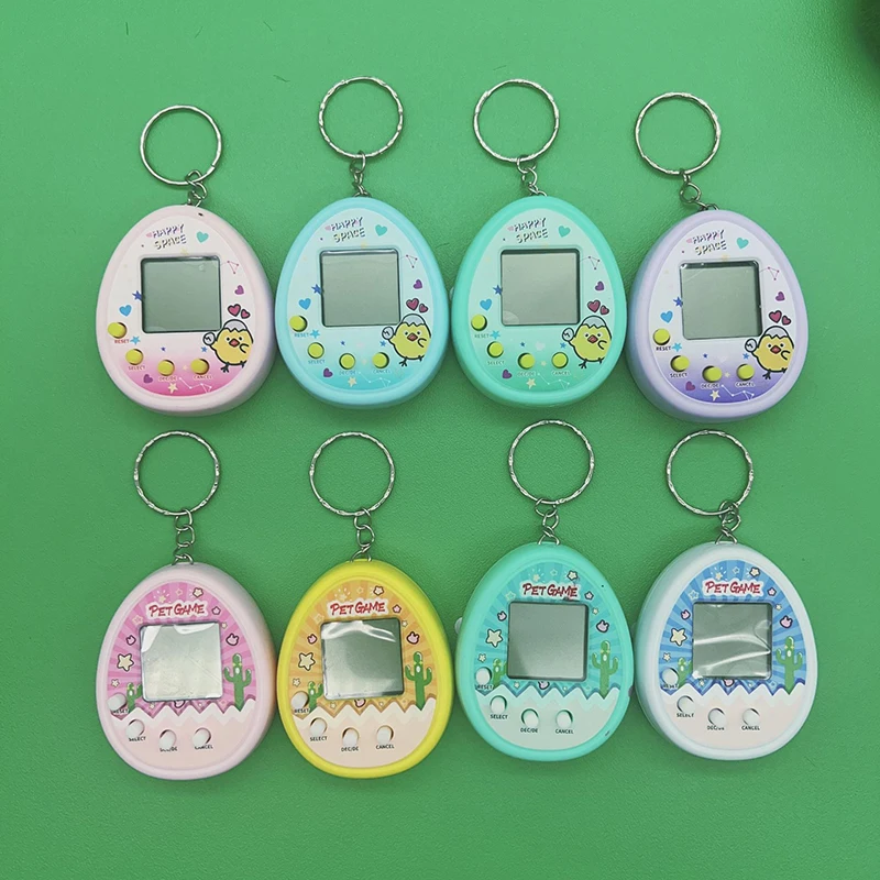 Mini Pet Machine Virtual Electronic Development Retro Retro Game Key Chain Children's Portable Toys