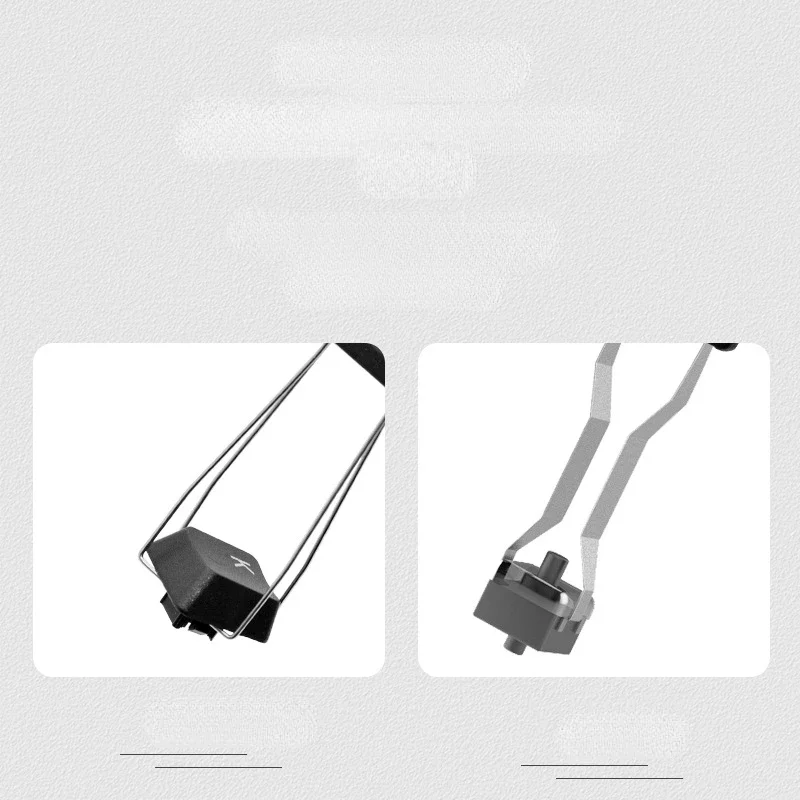 Imagem -03 - Universal Keyboard Key Cap Extrator Mecânico Teclado Remoção Ferramenta Substituição Acessórios Teclado Mecânico Cores