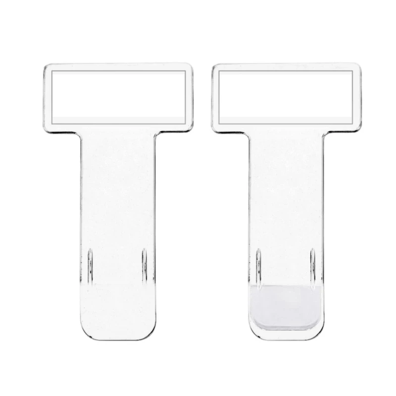 

Windscreen Ticket Holder Parking T Shape 1/2/4Pcs Car Organizer Work Pass Holder Ticket Clip 7.5x4x0.1cm Practical