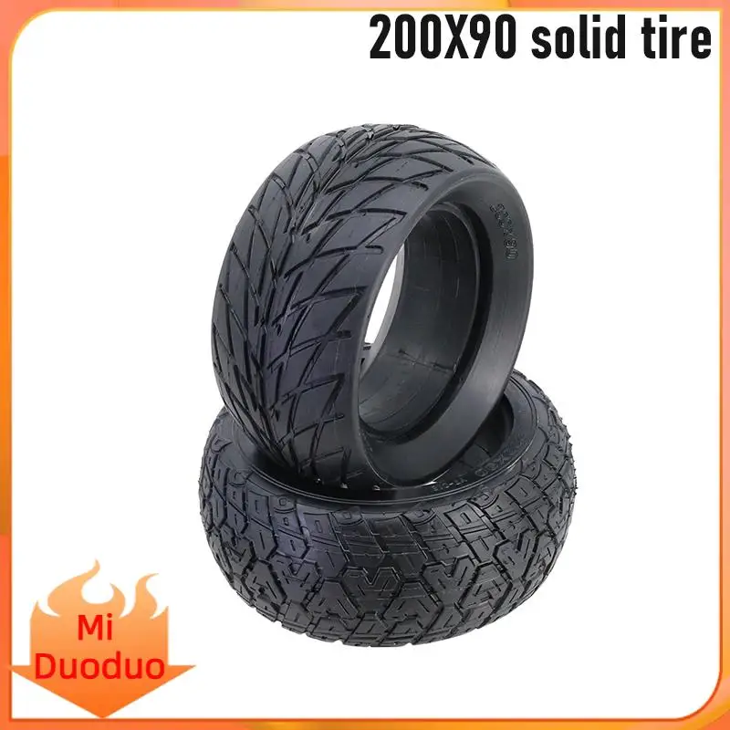 200*90 Solid Tire for ZERO 8X SPEEDUAL Mini Scooters 8 Inch Solid Tire for Scooter Electric Kick Scooter Wheel Tyre Parts