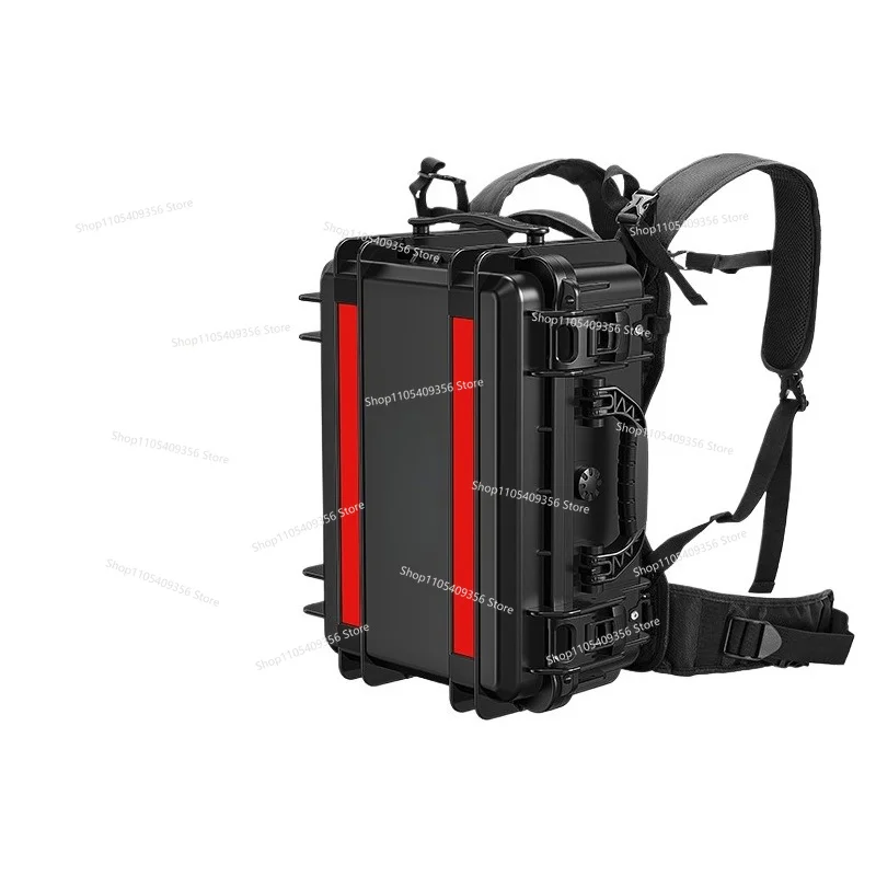 For Photographic Equipment Box Backpack Hard Shell Waterproof Plastic Backpack SLR Camera Equipment Instrument Box Toolbox