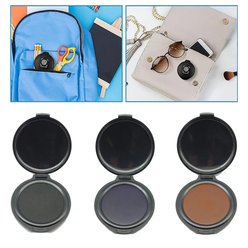 鮮明な印象の指紋パッド 消せる拇印パッド 速乾性インク