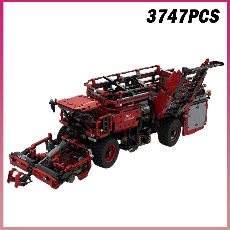 3747PCS MOC-241836 Sugar Beet Harvester Mechanical Technical Model Building Blocks Bricks Assembly Toy Adult Boy Birthday Gift