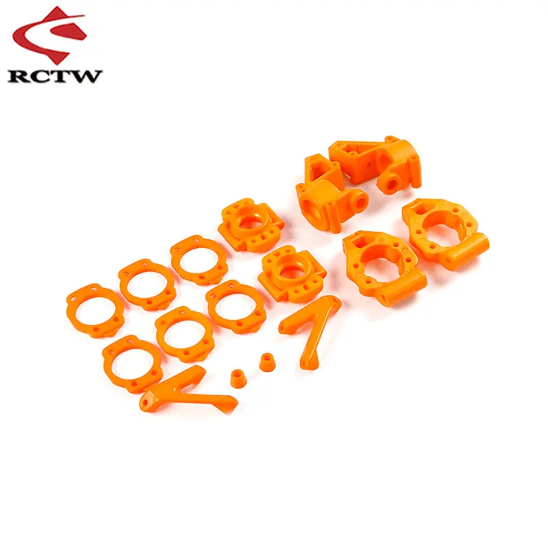 High Quality Nylon Rear or Front Hub Carrier Set for 1/5 RC CAR HPI ROFUN BAHA KM ROVAN BAJA 5T 5B 5SC Truck Spare Upgrade Parts