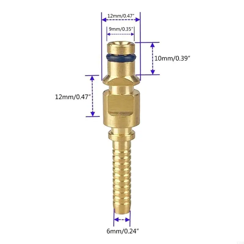 T3ed Metal Quick Connector voor Karcher K ADAPTER SLAND -ADAPTER MESSCHAP TAK Snelle connector auto wassen Landbouw irrigatie