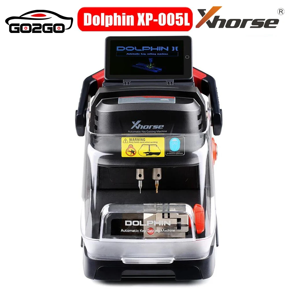 New Xhorse Dolphin XP005L Dolphin II Key Cutting Machine with Adjustable Touch Screen