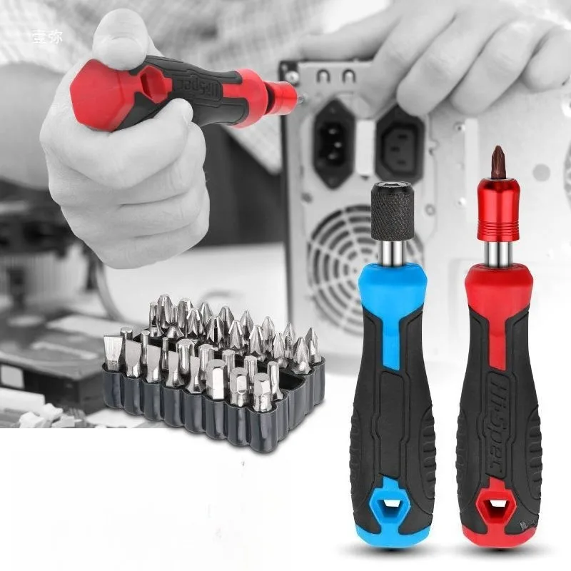 1/4'' Hex Screwdriver Handle Magnetic Screw Driver Bits Holder Self Locking Adapter for Screwdriver Bits Socket Wrench Rubber