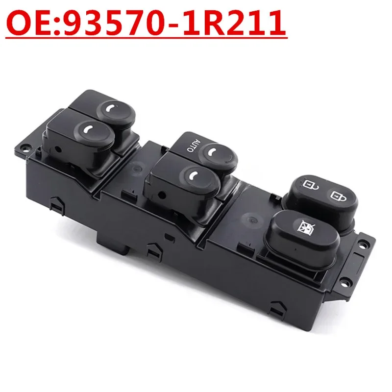 

NewOE: 93570-1R211 Главный переключатель управления стеклоподъемником для Hyundai Accent