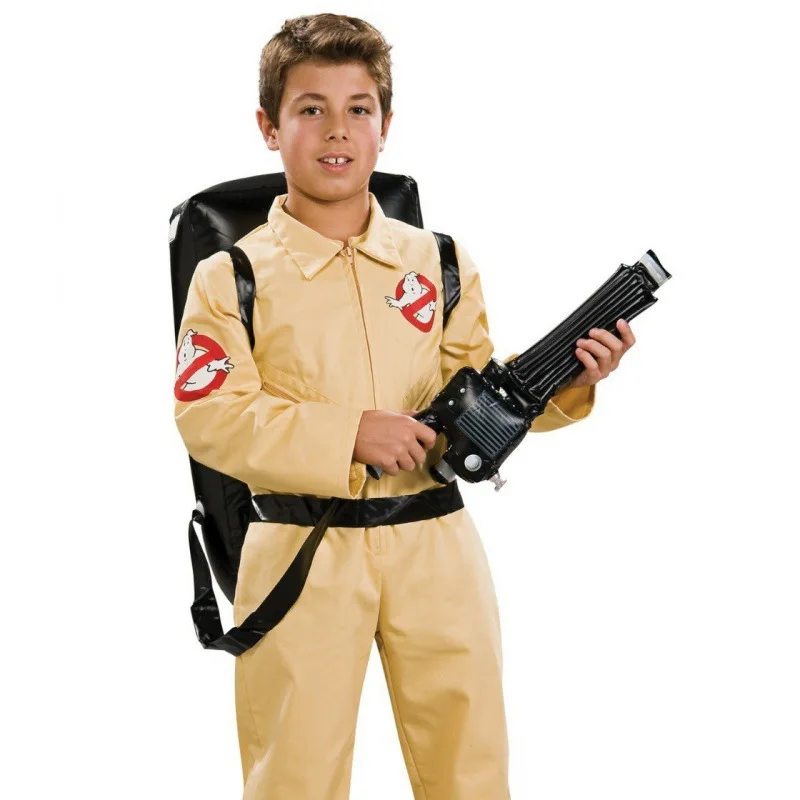 

Ghostbusters Uniform Cosplay Suit Quantum Package Gun Included Performance Costume Women's Traditional Clothing Stage Costume
