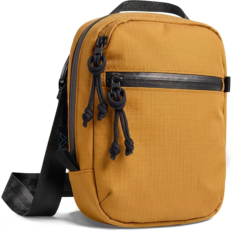 Sac à bandoulière, sac de voyage, sac à main pouvant contenir 4 à 6 passeports, plusieurs poches pour ranger cartes et documents pour un usage quotidien