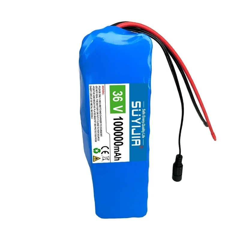 حزمة بطارية 10S2P36V36000ah 186500   بطارية ليثيوم أيون 500 وات لدواسات الدراجات النارية عالية الطاقة