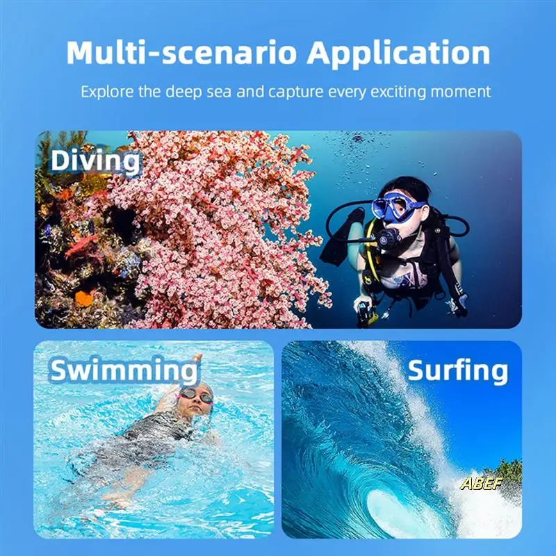 

40M Waterproof Camera Protective Housing Case Underwater Diving Protective Shell For Insta 360 Go 3 GO3S Action Camera