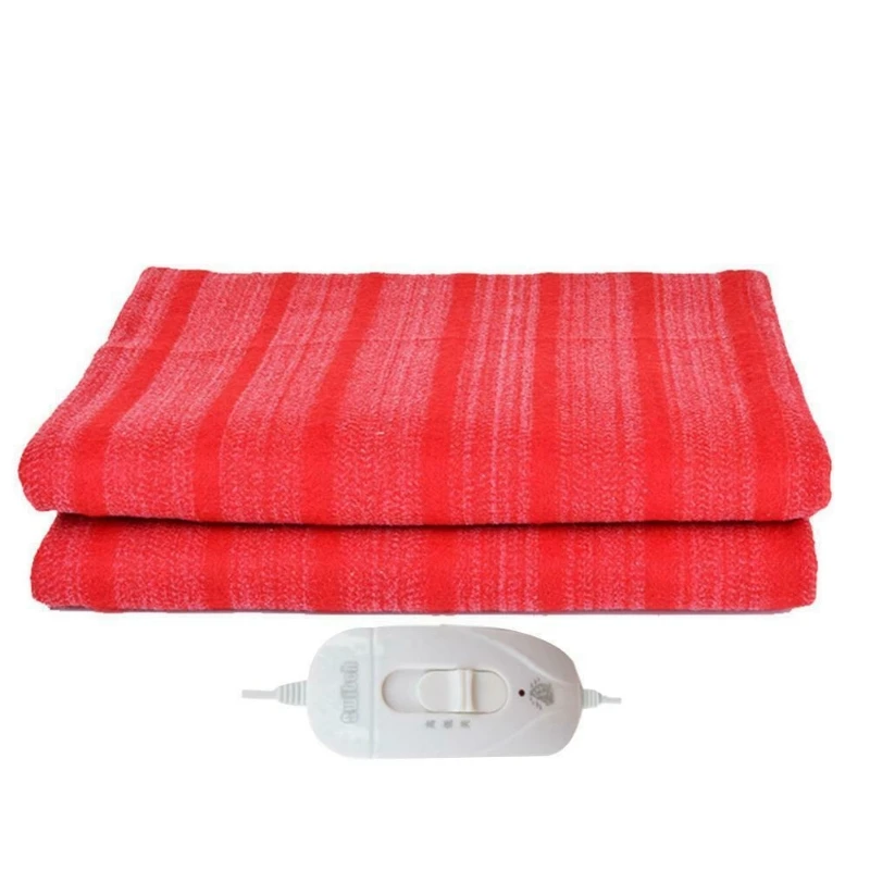 220V Winter Electric Blanket Heater Single Body Warmer Heated Blanket Thermostat Electric Heating Blanket with 3 modes Control