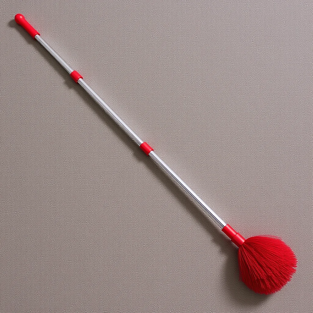 Spider Web Brush Long Handle Stainless Steel Pole Hard Bristle Ceiling Cleaner High Ceiling Cobweb Removal Tool Outdoor Window