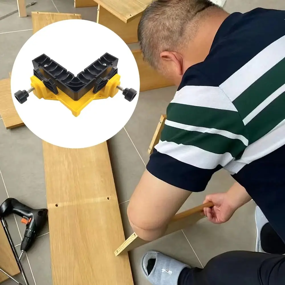 

90 Degree Right-Angle Clamp Quick Release Square Clamp Woodworking Clamp Right Angle Tightening Operations