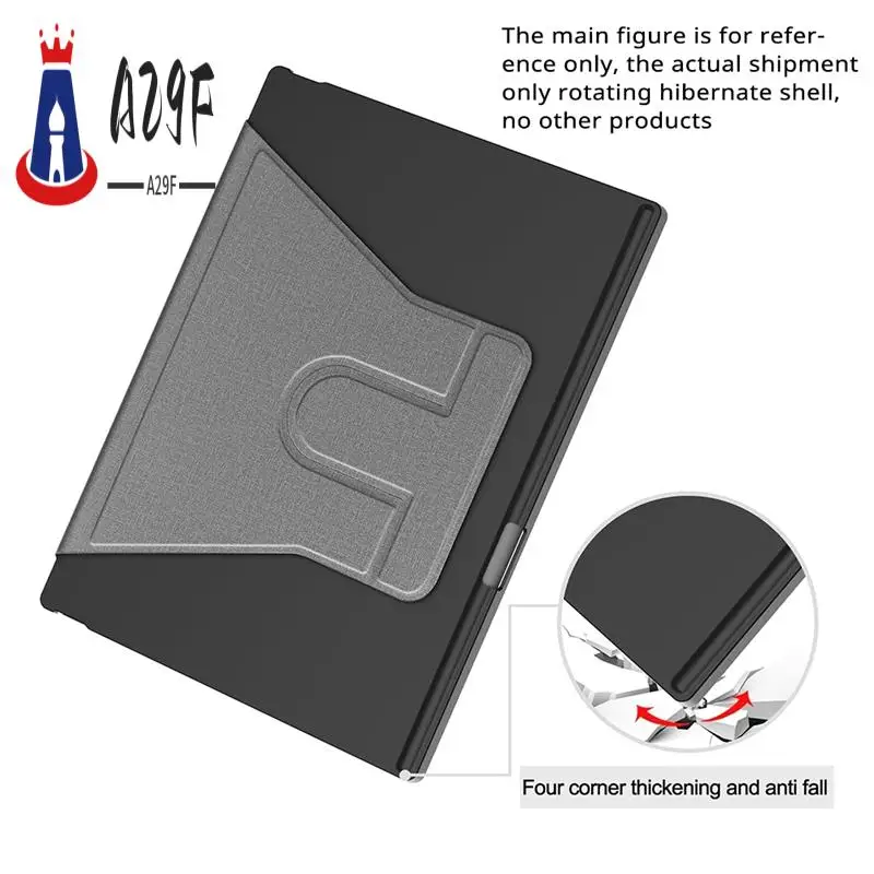 

A29F-Case For Remarkable Paper Pro 11.8 Inch Protective Case With Pencil Holder-360°Rotating Protective Stand Cover