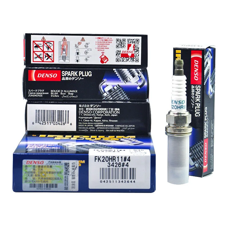 

Свеча зажигания FK20HR11 DENSO 3426 4 шт. для LEXUS ES GS IS LS GS250 GS350 GS460 IS250 IS350 IS300 LS460 RX350 TOYOTA SIENNA