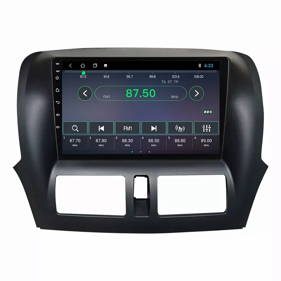 أندرويد 11 IPS سيارة مكبر للصوت ل FAW Besturn X80 2013-2016 2017 GPS BT سيارة فيديو راديو ستيريو مشغل وسائط متعددة dvd mp5 #4