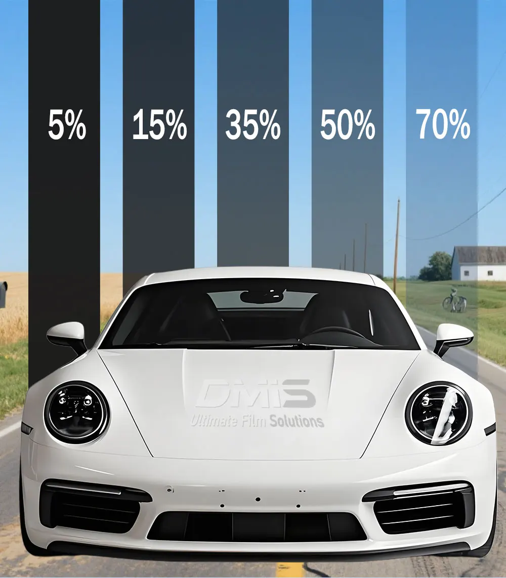 Car Window Film Roll 5% Tint Film for Car Window 3m Solrex Ceramic Tint