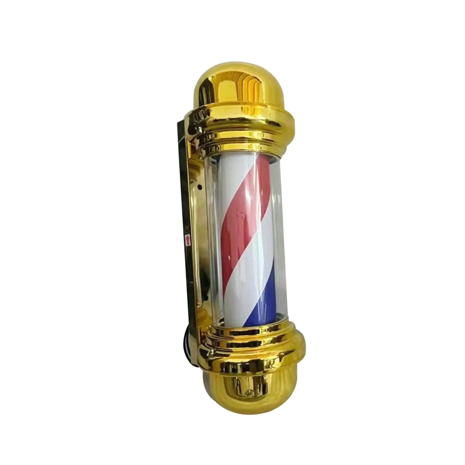 

Barber Pole Light Styling Accessories Easy Installation Vintage Design Hairdressing Nightlight Hair Salon Open Sign for Outside