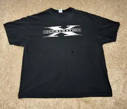 Vintage D Generation X Suck It DX Wrestling T Shirt Size 3XL 1997 90s WWF Flaw long or short sleeves