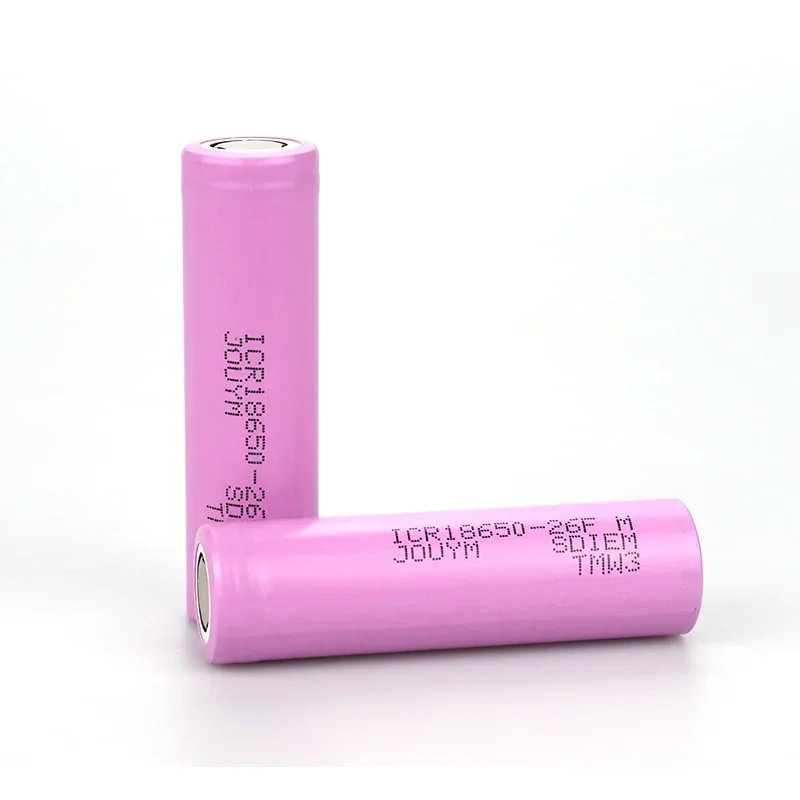 3.7V 2600mAh Original High Power 18650 Rechargeable Li-lon Battery  26F 2600 mAh Batteries