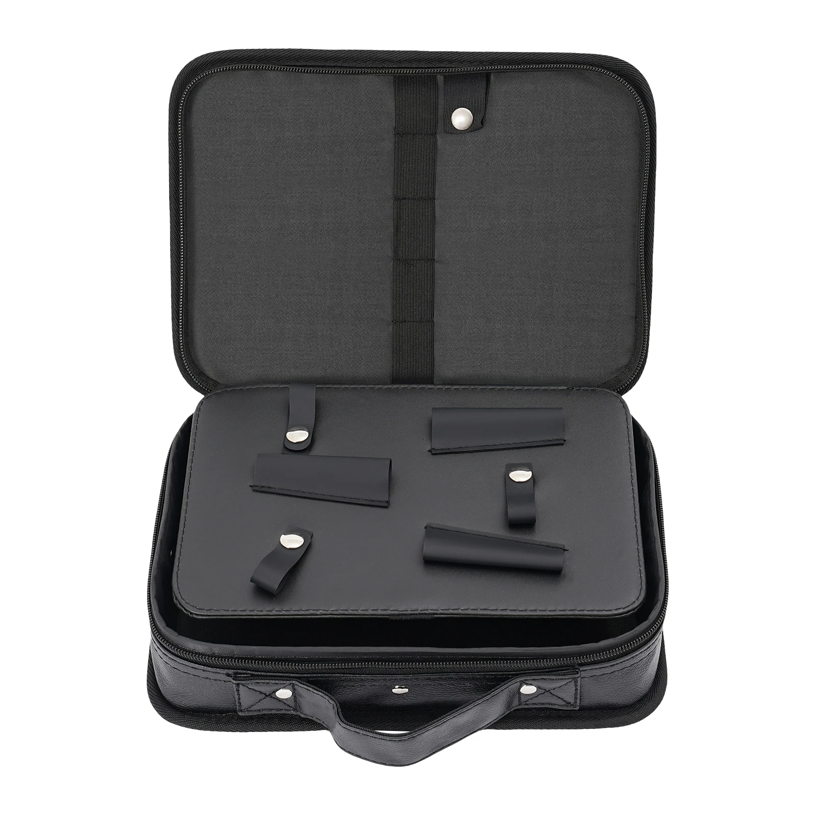 Tragbare Friseurtasche, große Handtasche für Friseure, wasserdichtes PU-Oxford-Gewebe, ideal für den täglichen Gebrauch, Reisen und Geschäftsreisen. – Detail 10