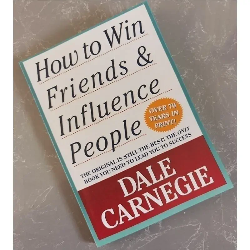 How To Win Friends & Influence People By Dale Carnegie Interpersonal Communication Skill Self-improvement Reading Book Livros