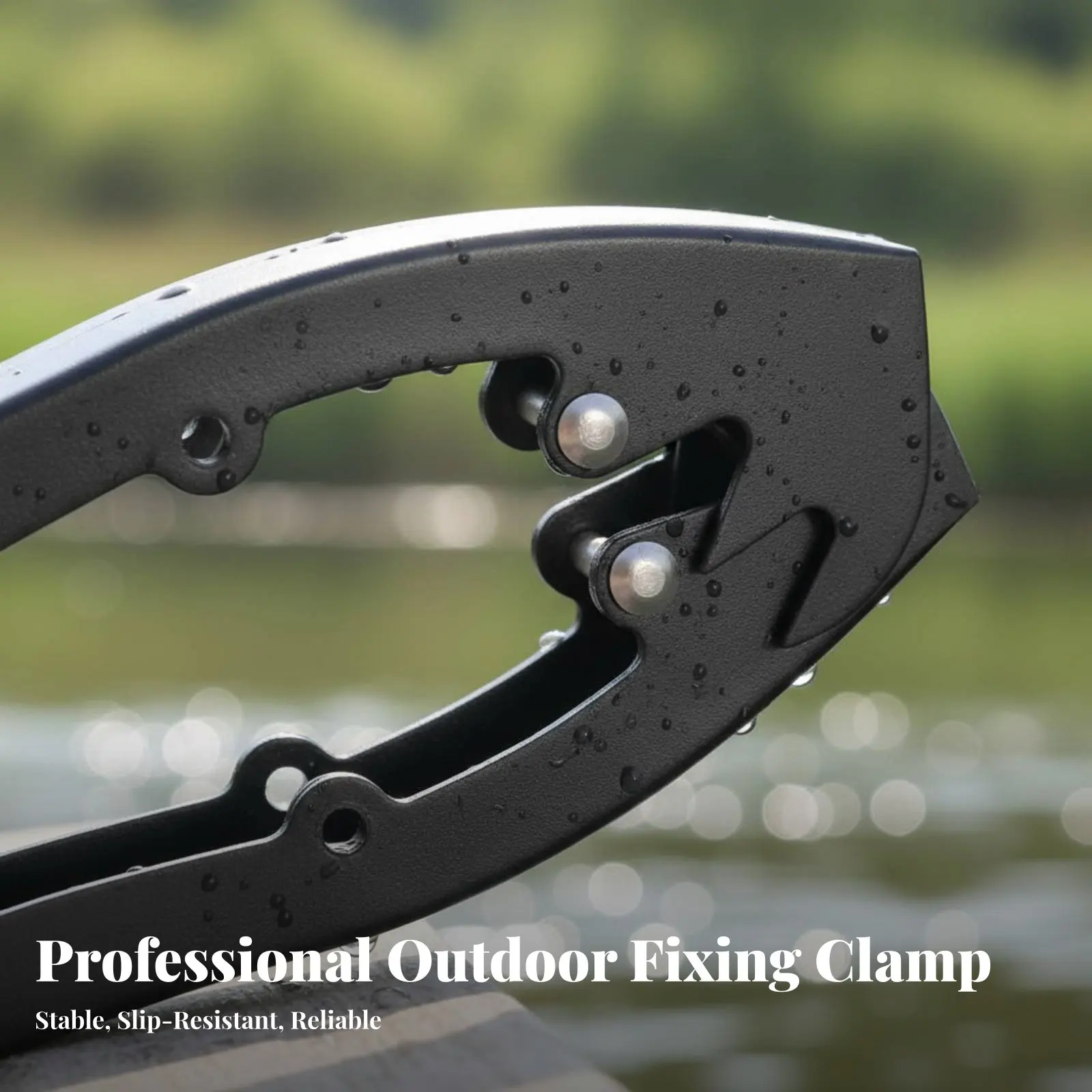 

Kayak Anchor Clamp Toothed Clamps Automatic-Locking Boat Clamp Watercraft Grip Anchor Secure Anchoring Watercraft Docking