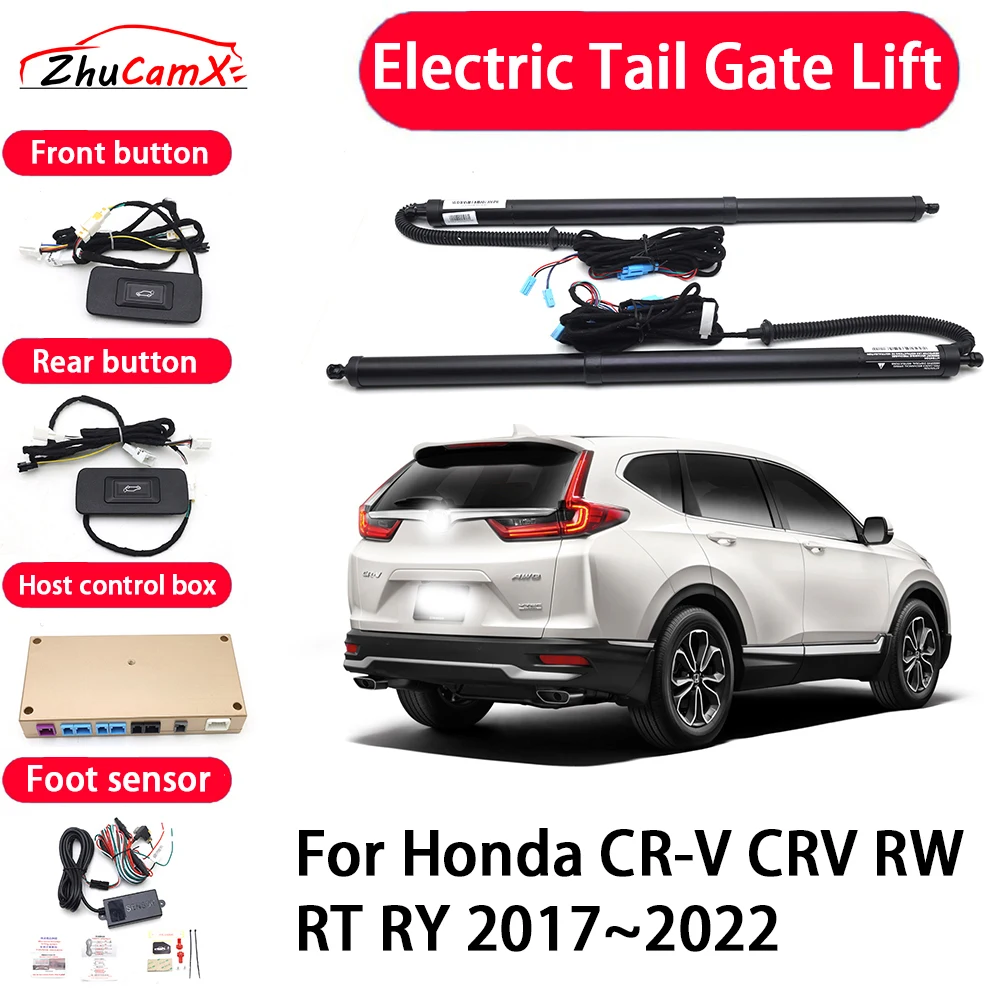 

ZhuCamX Car Automatic Electric Tail Gate Lift Tailgate Assist System for Honda CR-V CRV RW RT RY 2017~2022